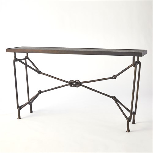 Love Knot Console-Bronze/Black