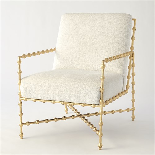 Elder Lounge Chair-Gold Leaf-COM