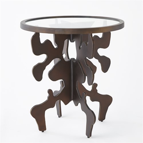 Ink Blot Side Table-Bronze Ink Blot Side Table-Bronze