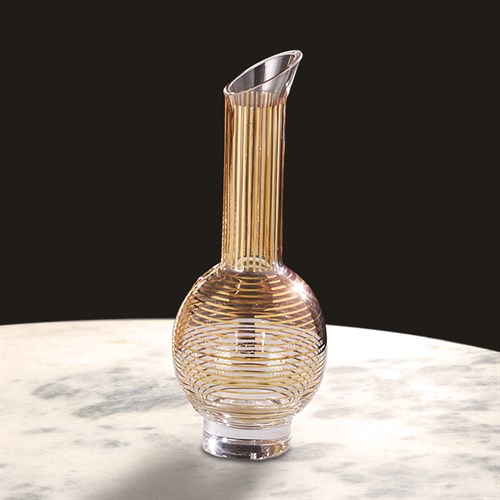 Gold Stripe Wine Decanter-Sphere Gold Stripe Wine Decanter-Sphere