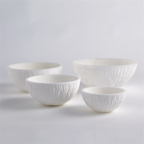 Chiseled Alabaster Bowls