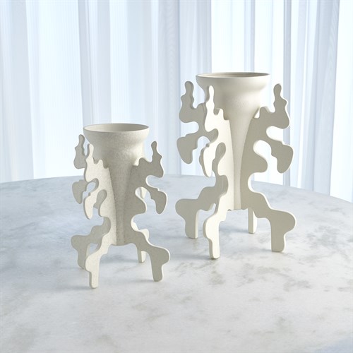Inkblot Vase-Ivory Inkblot Vase-Ivory