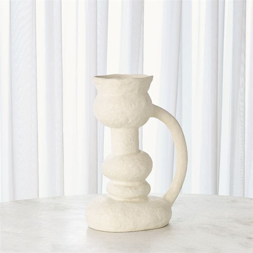 Remi Vase-White Remi Vase-White