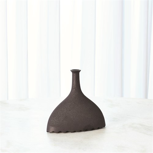 Noelle Geometric Vase-Black