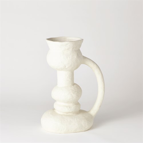 Remi Vase-White