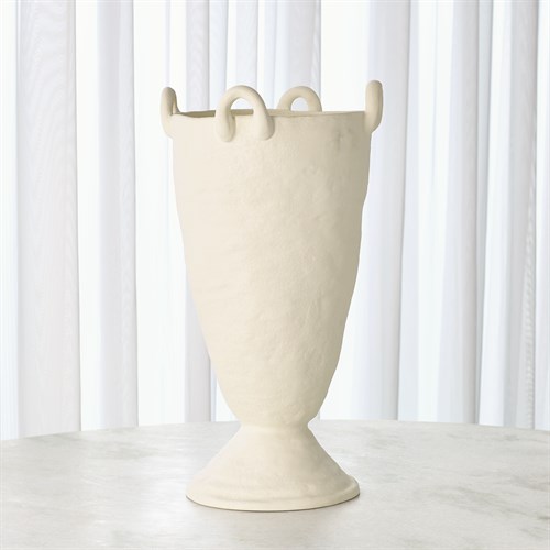 Louis Vase-White Louis Vase-White