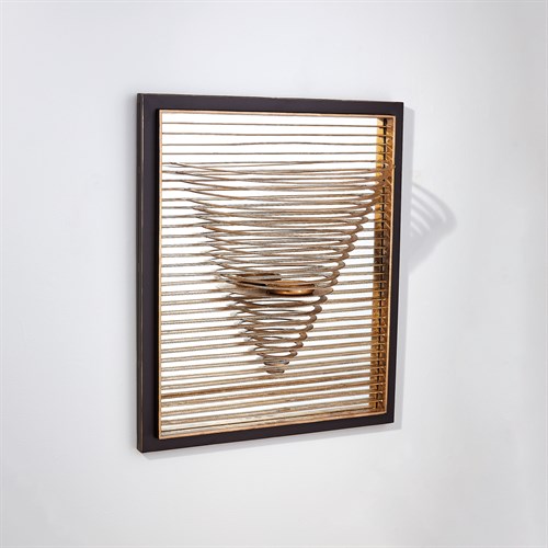 Pyramid Candle Sconce