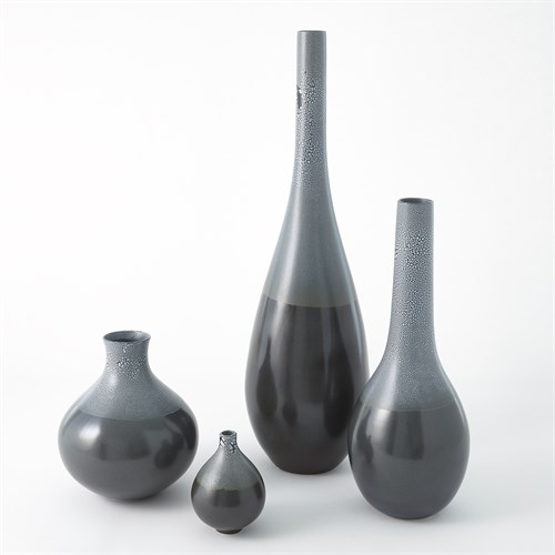 Eggshell Vase-Grey/Blue