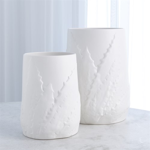 Agave Vase-White Agave Vase-White