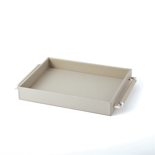 Double Handle Serving Tray-Grey