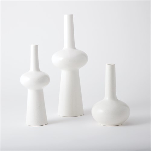 Lunar Vases-Matte White