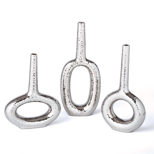 Keyhole Vase-Silver Keyhole Vase-Silver