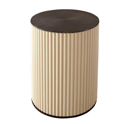 Camille Side Table-Bronze
