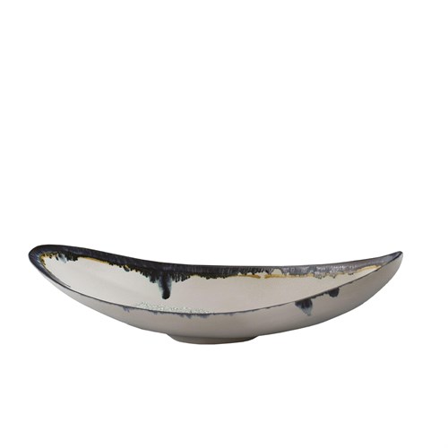 Glass Drip Canoe Bowl
