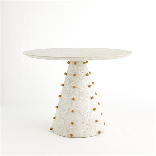 Spheres Center Table-White Burl