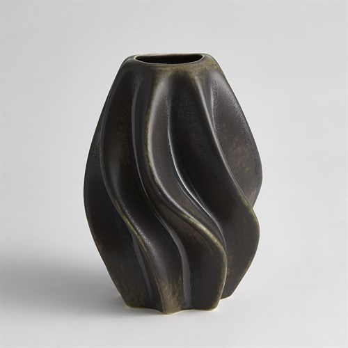 Twist Vase-Bronze Twist Vase-Bronze
