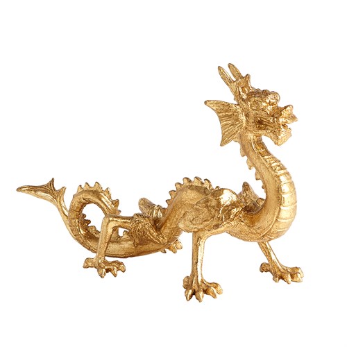 Standing Dragon-Gold Leaf