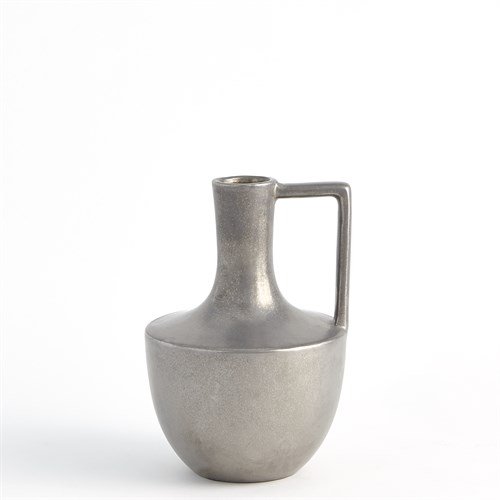 Handle Vase-Silver Handle Vase-Silver