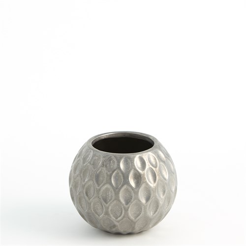 Dimple Pot-Silver Dimple Pot-Silver