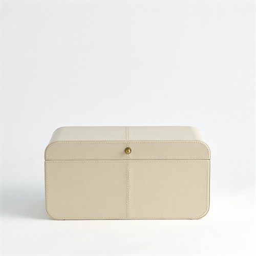 Curved Corner Box-Ivory-Sm