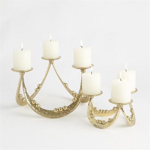 Beaded Curve Triple C/H-Brass Beaded Curve Triple C/H-Brass