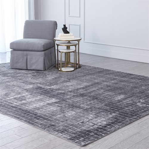 Graph Rug-Grey Graph Rug-Grey