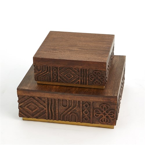 Oti Boxes-Brown Oti Boxes-Brown