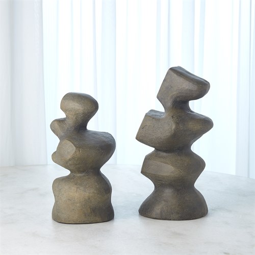 S/2 Mguyon Sculptures-Dark Grey