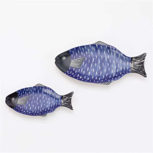 Tropical Ceramic Fish Plate