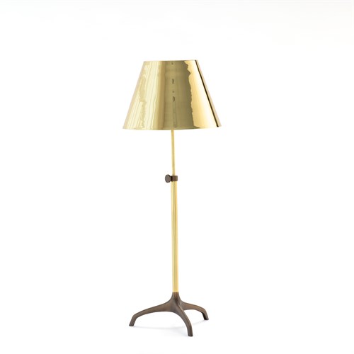 Simple Tripod Table Lamp-Bronze/Brass