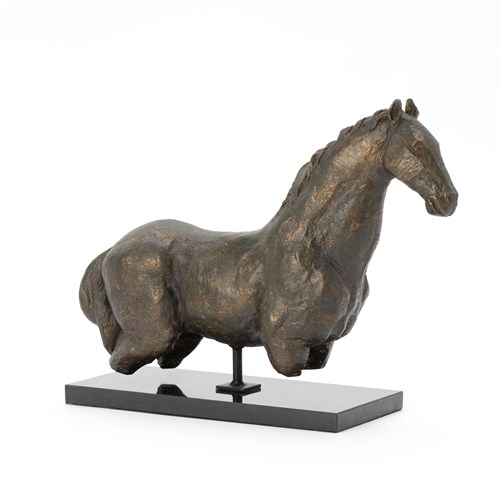 Horse Sculpture-Iron/Granite