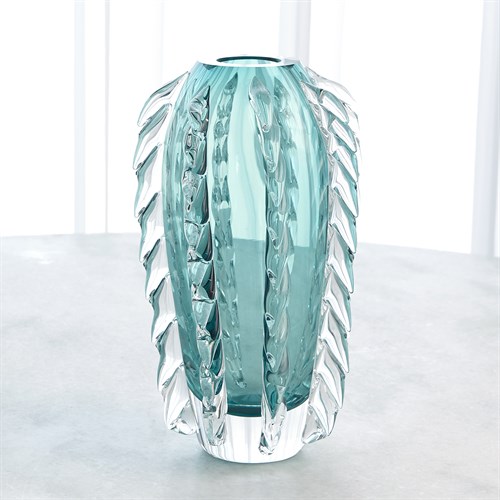 Fringe Vase Azure