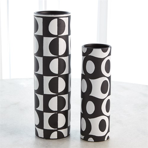 Ceramic and Cork Decorative Modern Vase Halo 