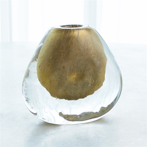 Conical Vase-Gold