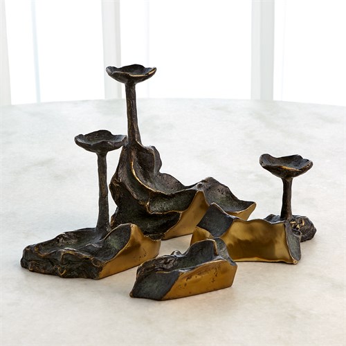 S/4 Puzzling Candle Holder S/4 Puzzling Candle Holder