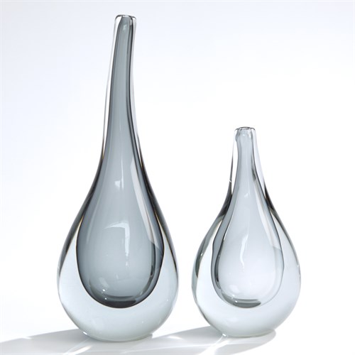 Stretched Neck Vases-Grey