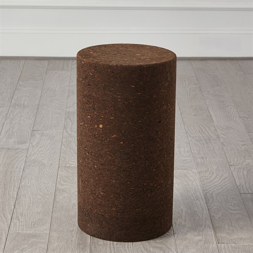 Espresso Cork Round Stool Espresso Cork Round Stool