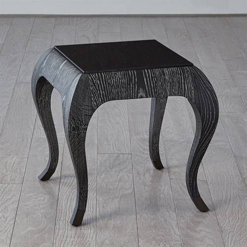 Paris Spot Table-Black Cerused Oak Paris Spot Table-Black Cerused Oak