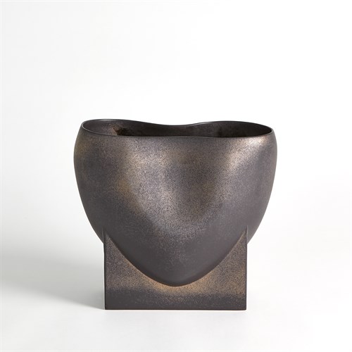 Orpheus Low Bowl-Bronze