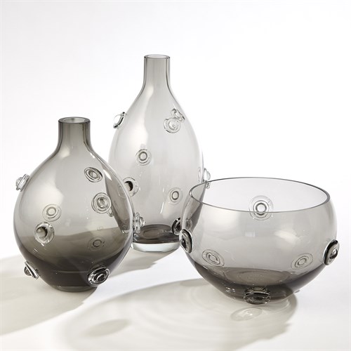 Button Glass Collection-Grey