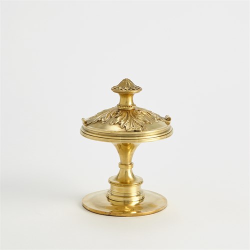 Newel Cap Sculpture-Brass Newel Cap Sculpture-Brass