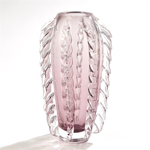 Fringe Vase-Amethyst