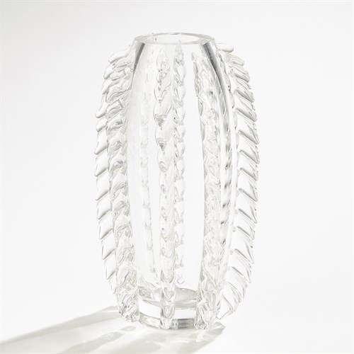 Fringe Vase Clear