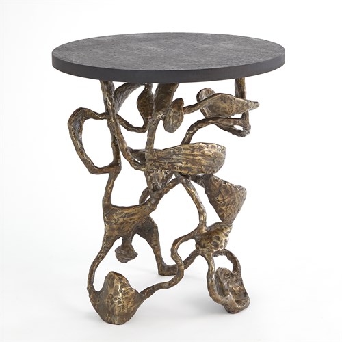 Drift Table-Faux Bronze