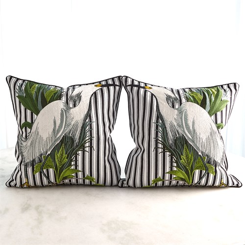 Snowy Egret Pillows Snowy Egret Pillows