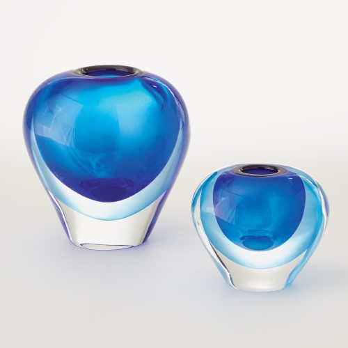 Organic Layer Vase-Ocean Organic Layer Vase-Ocean