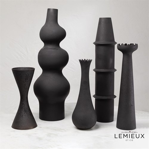 Overscale Vase-Black