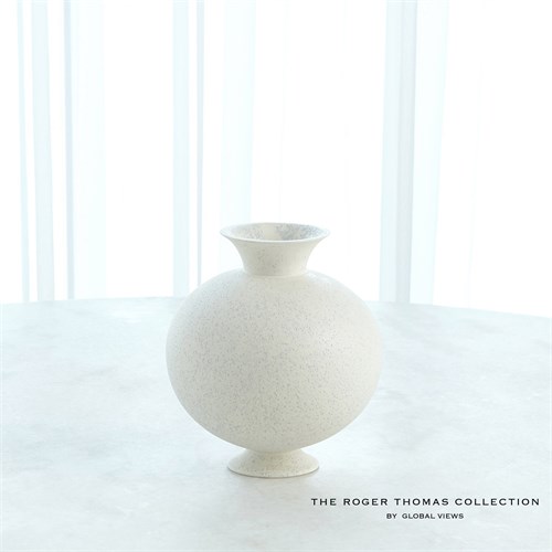 Ceramic Orb Vase-Sm