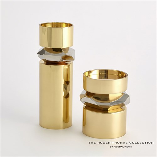 Romano Brass Candle Holders