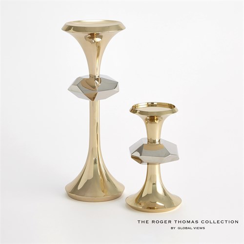 Gabriel Brass Candle Holders